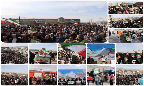 راهپیمایی ۲۲بهمن ماه پیربکران